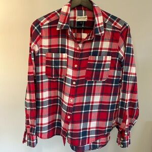 Universal Threads size medium vintage wash, plaid shirt